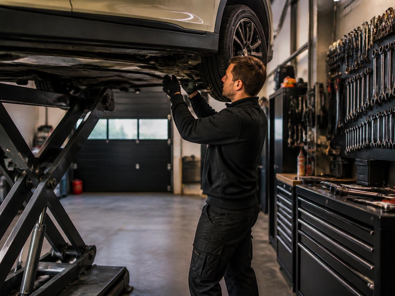 Esimerkkisivu kotisivuista: autokorjaamo, Turku